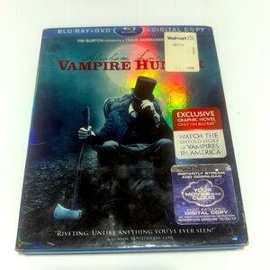 Abraham Lincoln: Vampire Hunter. Blu-ray, DVD, Digital Code combo pack